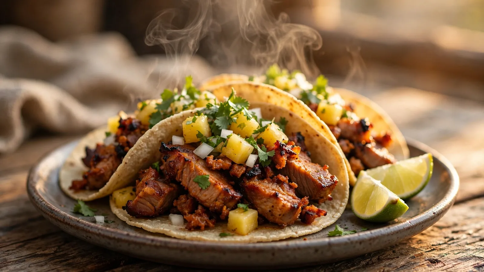 Al Pastor-Style Pork Tacos