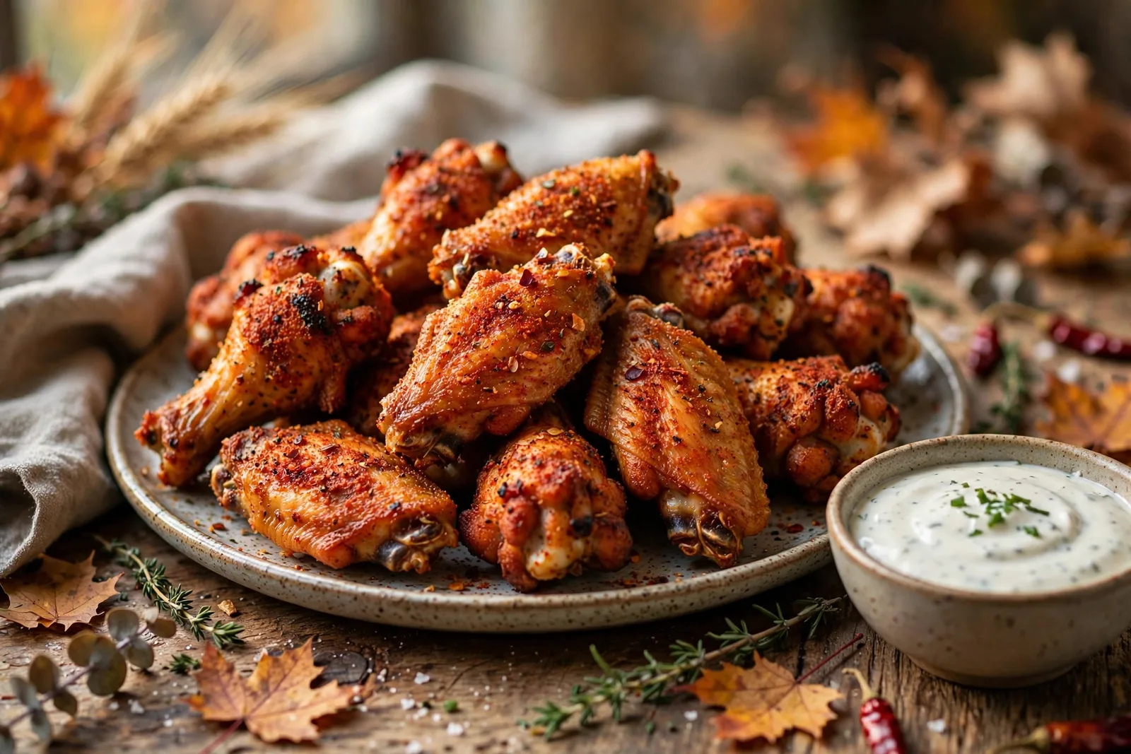 All Dressed Wings
