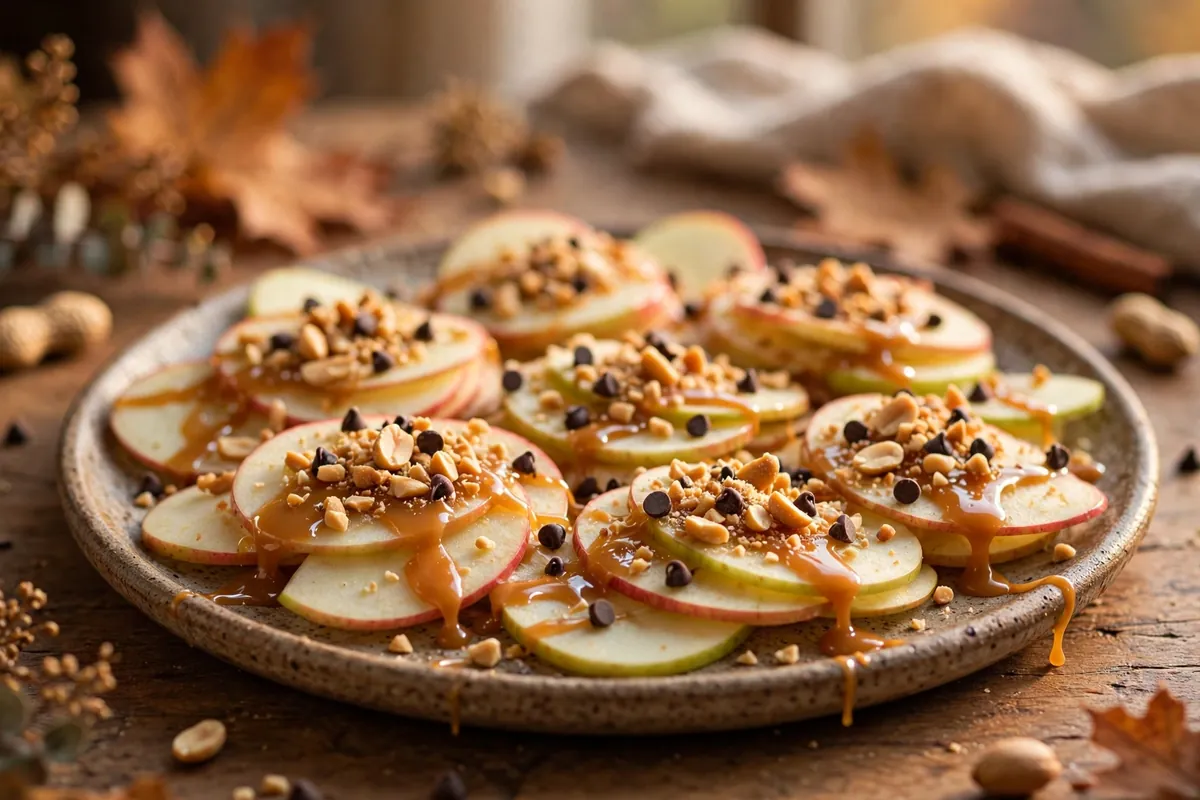 Caramel Apple Nachos