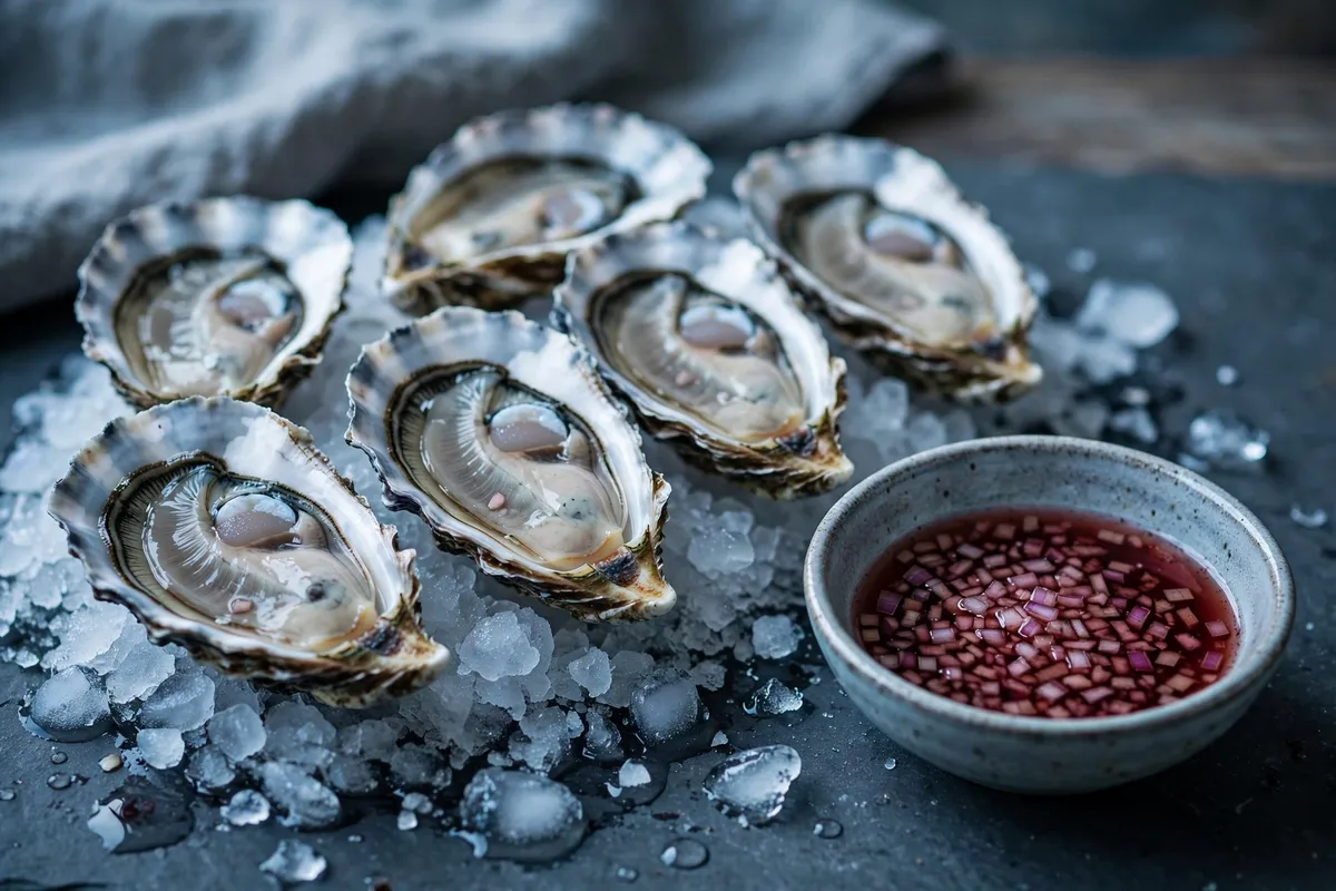 Classic Oysters with Mignonette