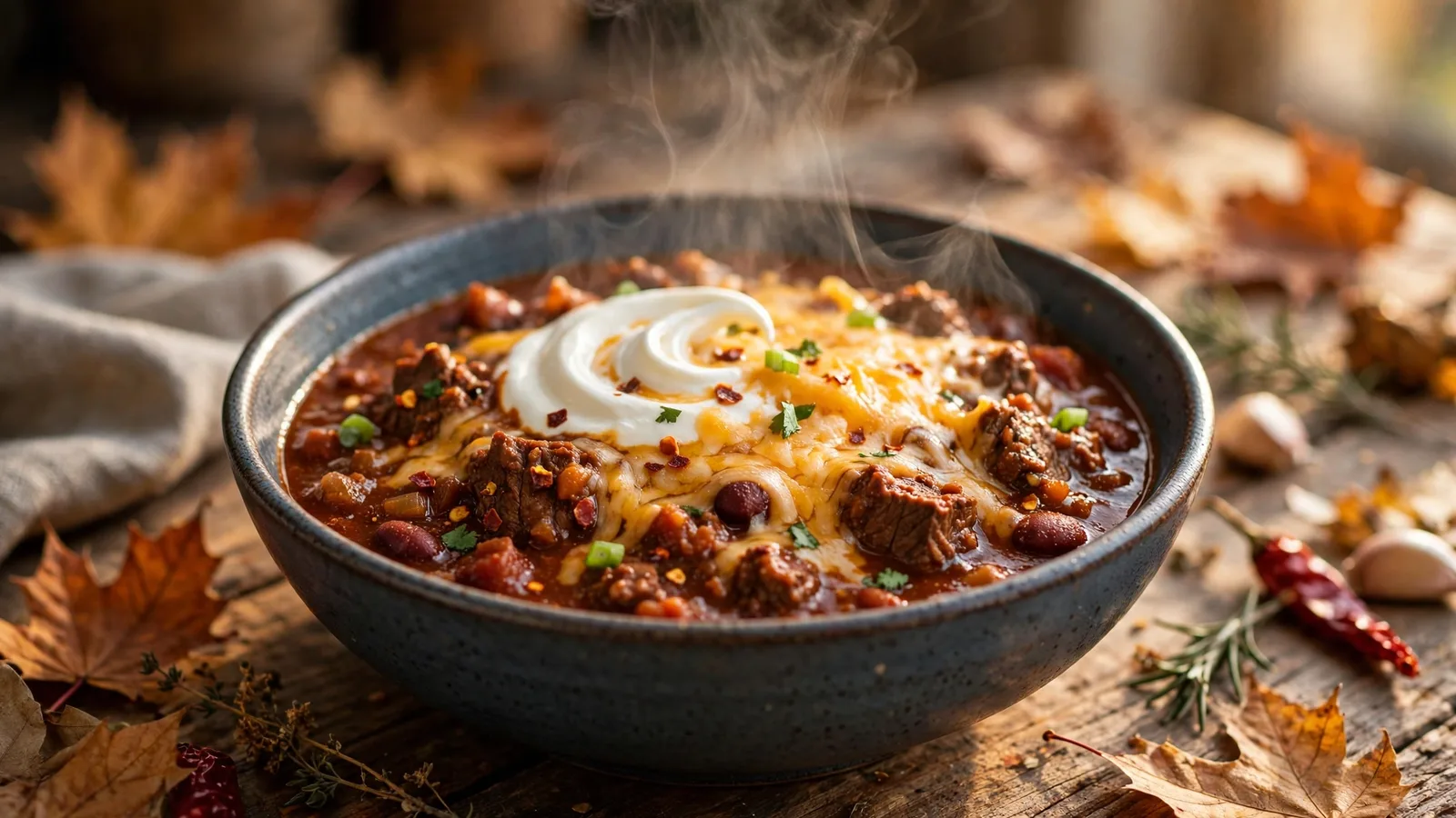 5-Ingredient Beef Chili