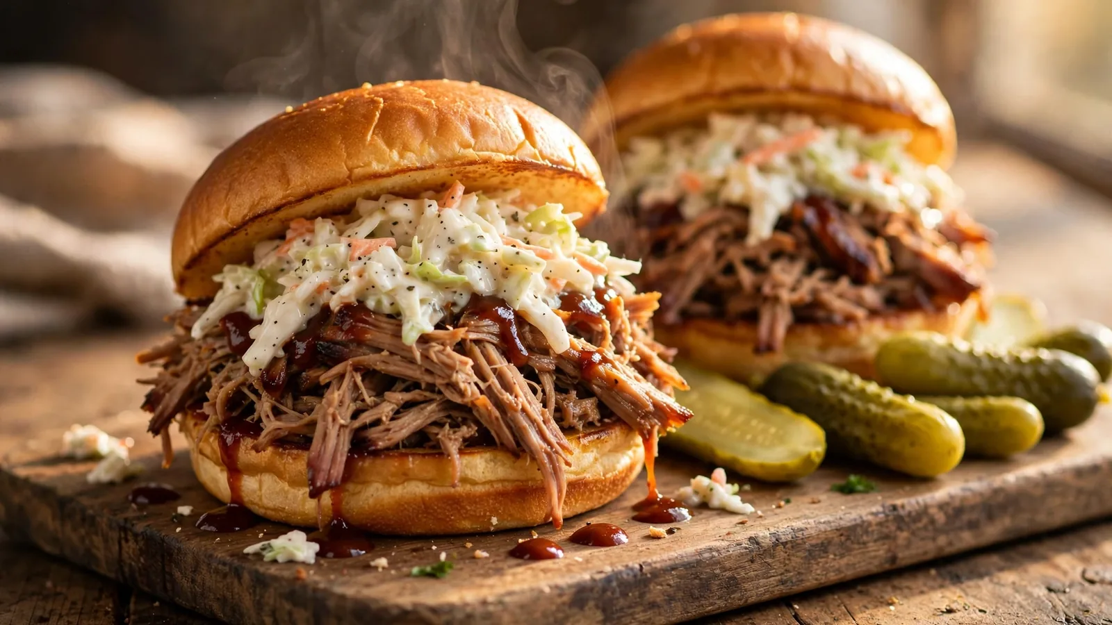 Pulled Pork Sandwiches