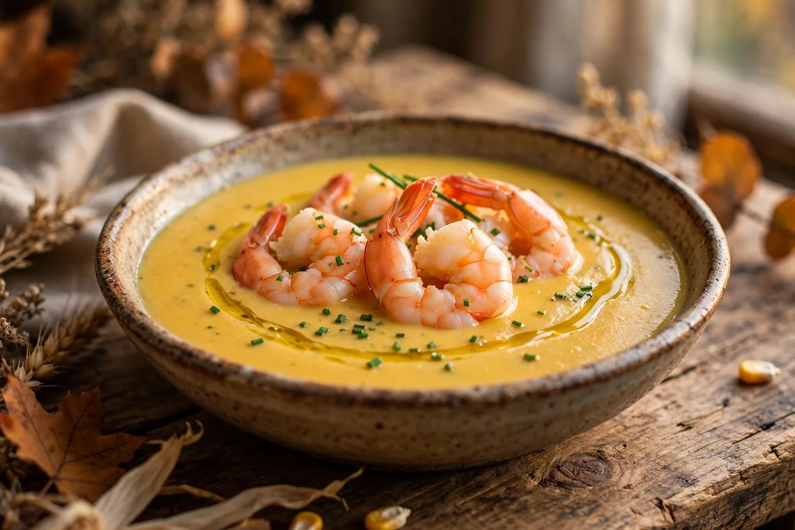 Shrimp & Corn Bisque