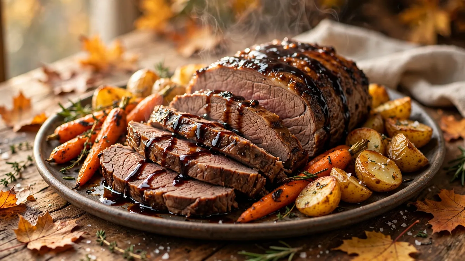 Slow Cooker Balsamic Pot Roast
