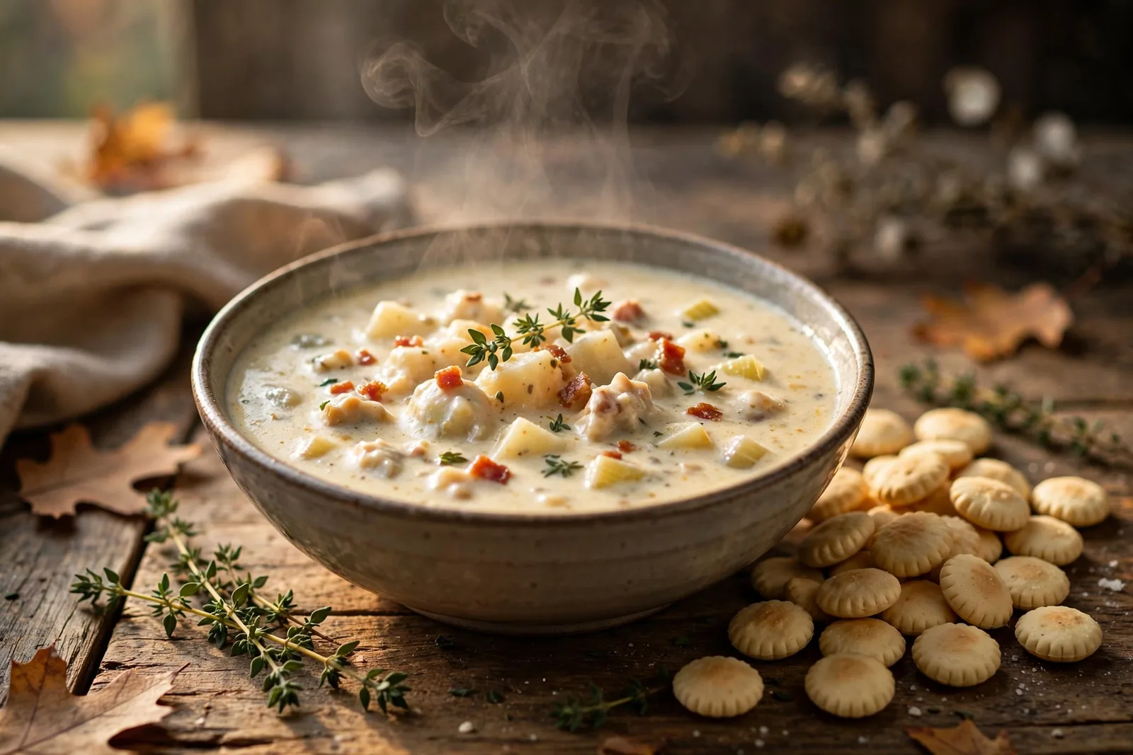 Slow Cooker Classic Clam Chowder